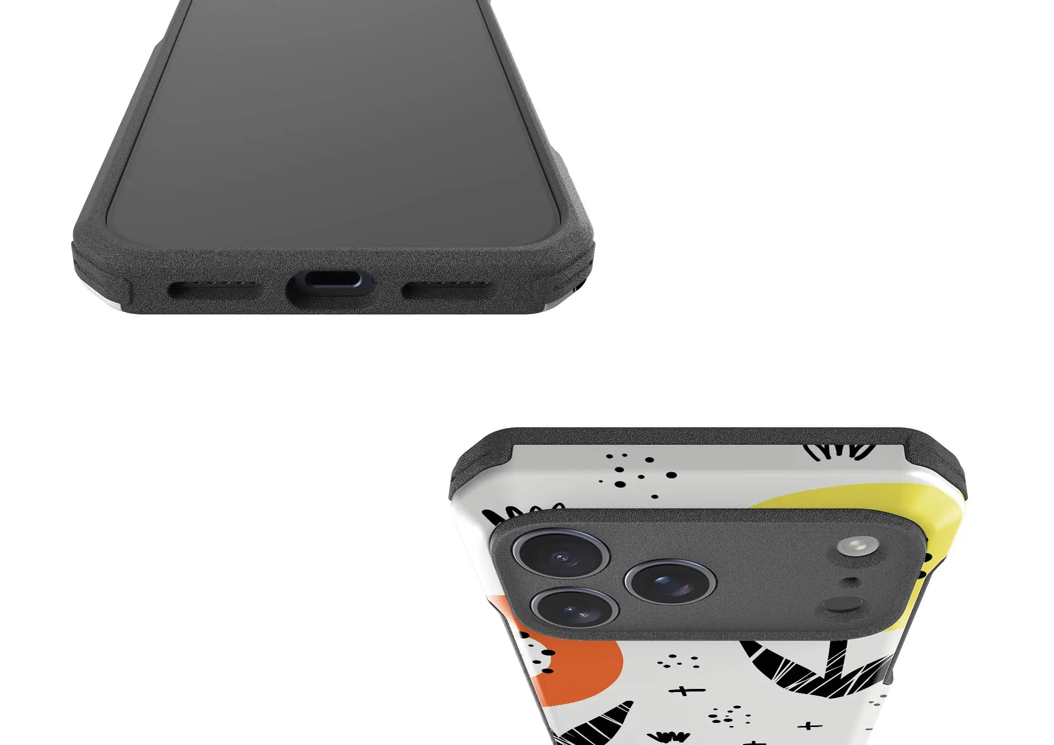 Botanical Doodle — Impact Armour MagSafe Case for iPhone — Finnaij