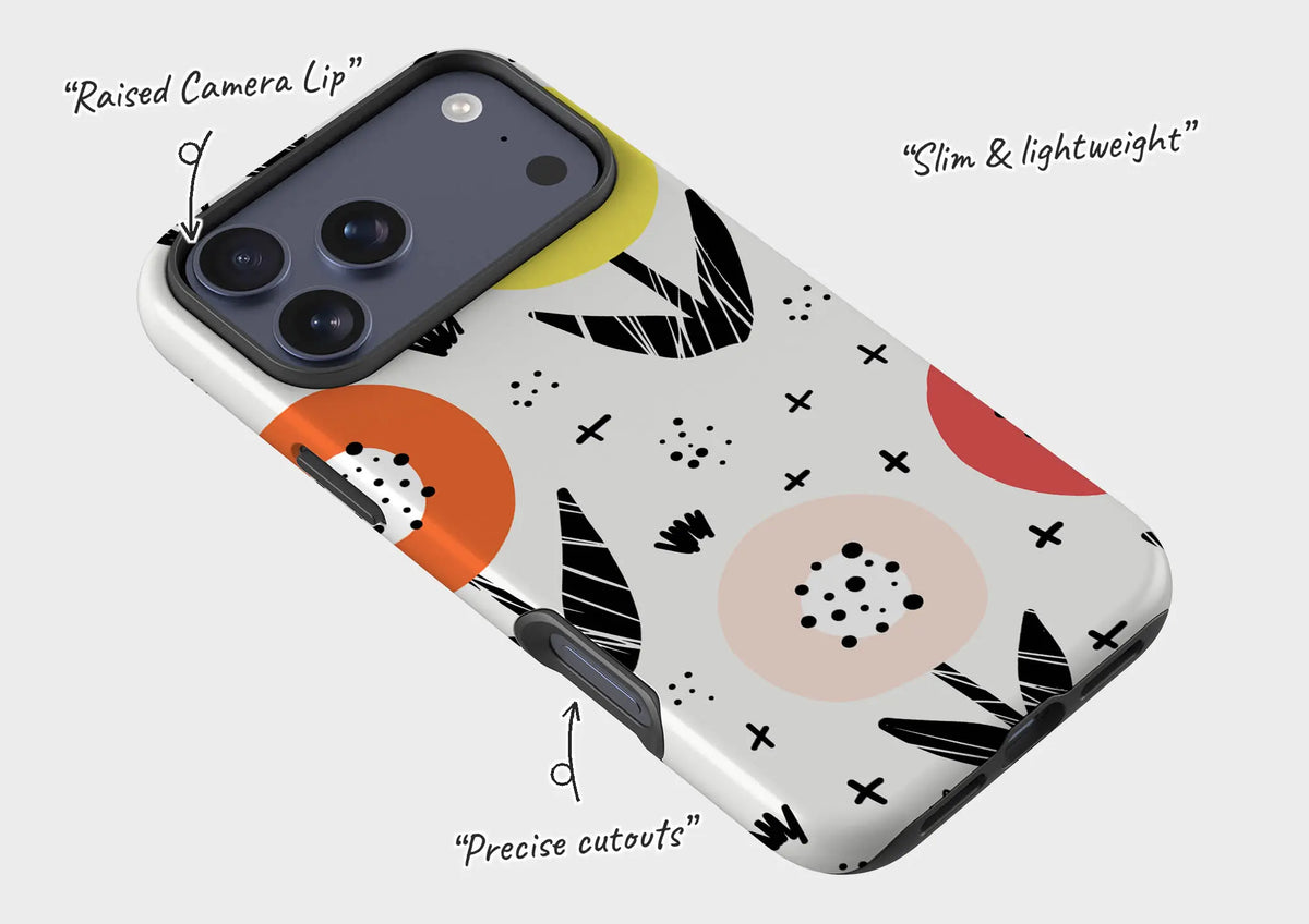 Botanical Doodle — Tough Case for iPhone — Finnaij