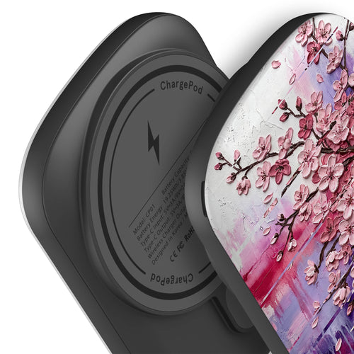 Cherry Blossoms by Frida Lövström — MagSafe CHARGEPOD — Finnaij