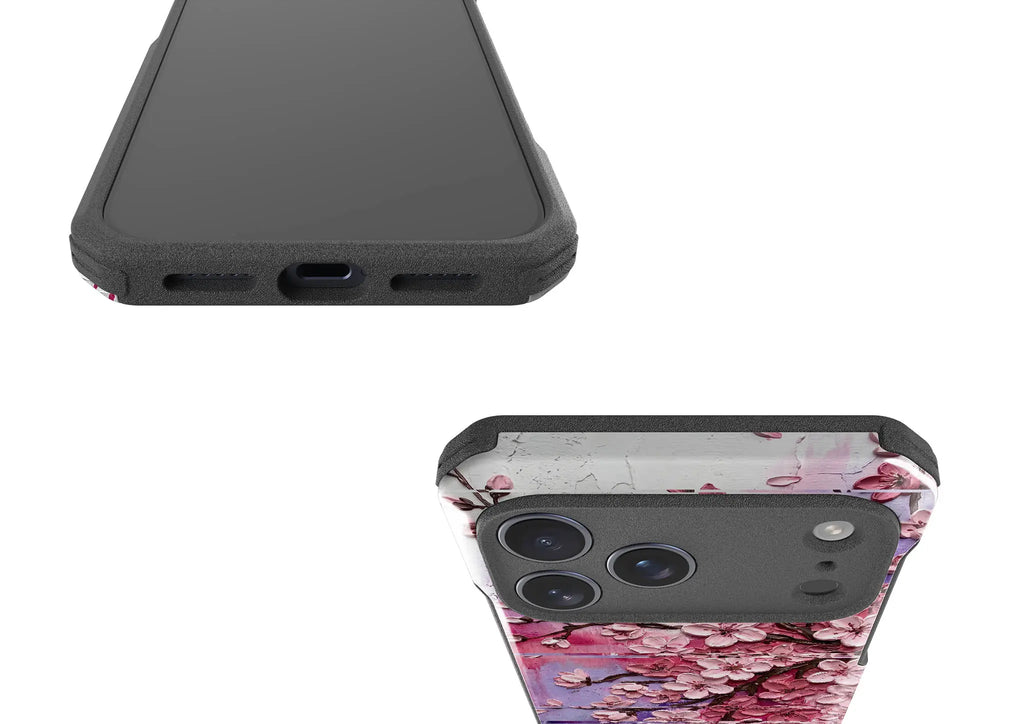 Cherry Blossoms by Frida Lövström — Impact Armour MagSafe Case for iPhone — Finnaij