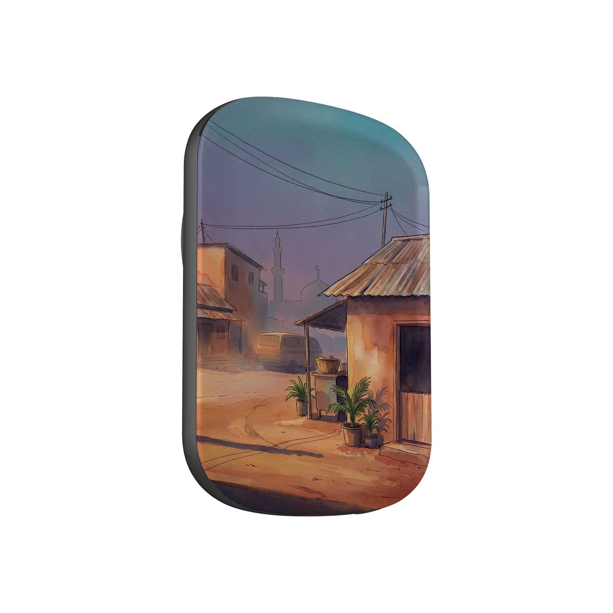 City Edge Quiet Street by Tobi Akinyemi — MagSafe CHARGEPOD — Finnaij