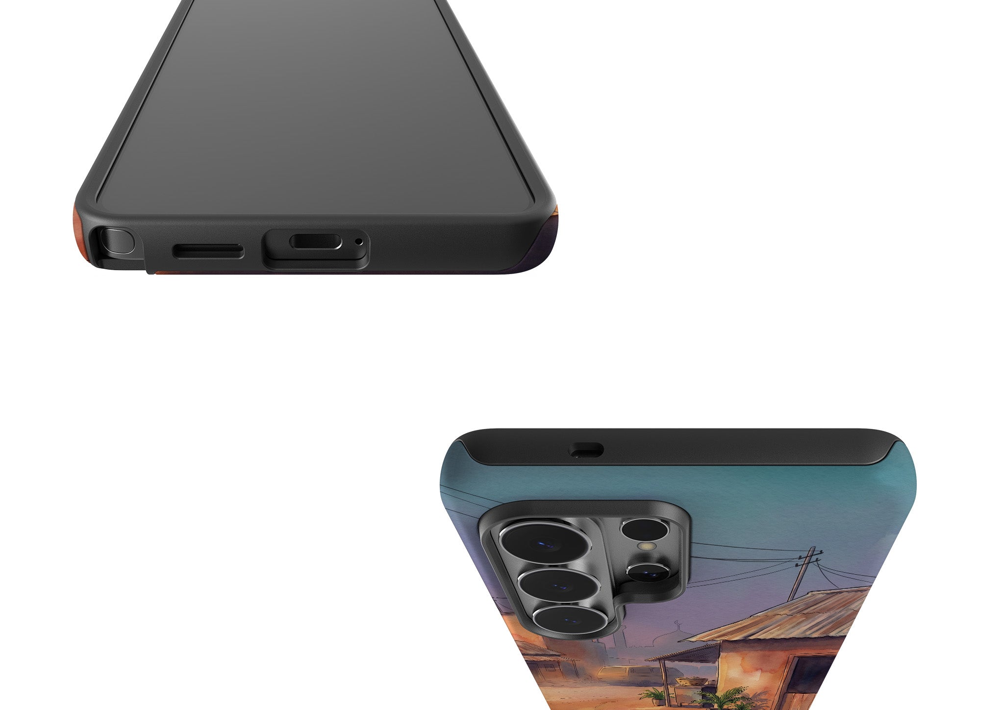 City Edge Quiet Street by Tobi Akinyemi — Tough Case for Samsung Galaxy — Finnaij