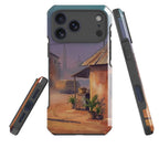 City Edge Quiet Street by Tobi Akinyemi — Impact Armour MagSafe Case for iPhone — Three Quarter — Finnaij
