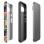 Coastal Indigo Tiles by Ada Okoye Tough Case for Google Pixel — Finnaij