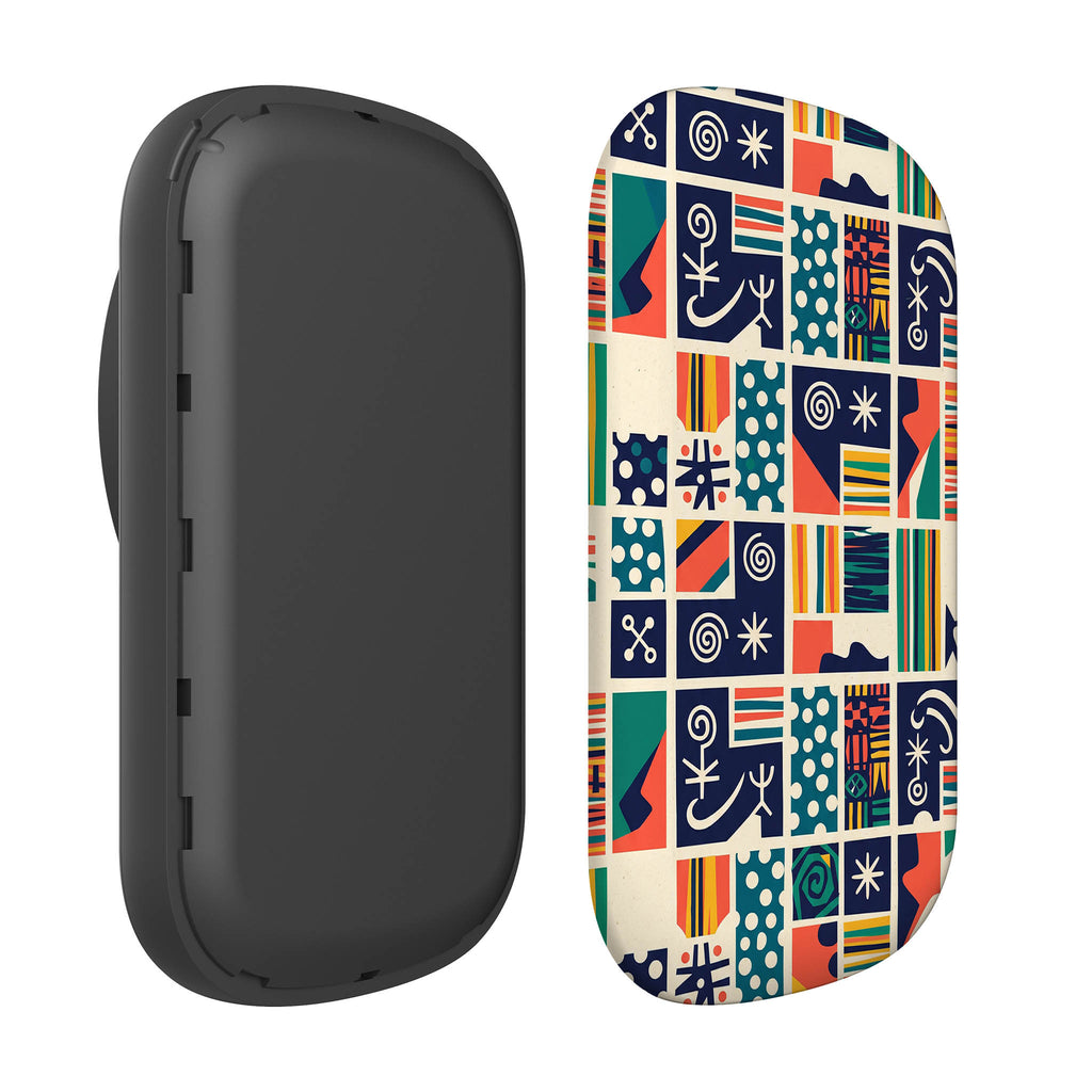 Coastal Indigo Tiles by Ada Okoye — MagSafe CHARGEPOD Shell Only — Finnaij