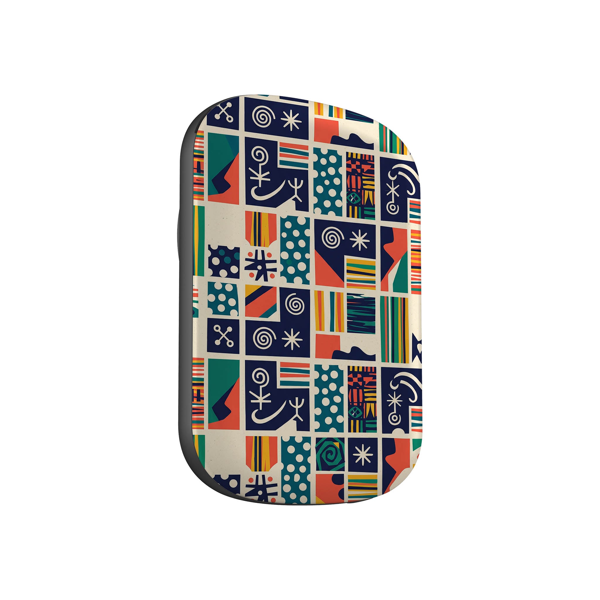 Coastal Indigo Tiles by Ada Okoye — MagSafe CHARGEPOD — Finnaij