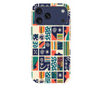 Coastal Indigo Tiles by Ada Okoye — iPhone Bio-degradable Case — Finnaij