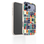 Coastal Indigo Tiles by Ada Okoye — iPhone Bio-degradable Case — Finnaij