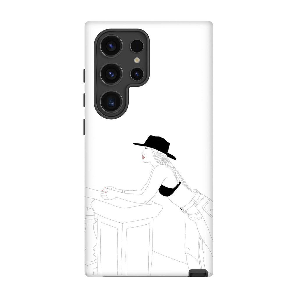 Cowgirl by Keagan Haight Tough Case for Samsung Galaxy — Finnaij