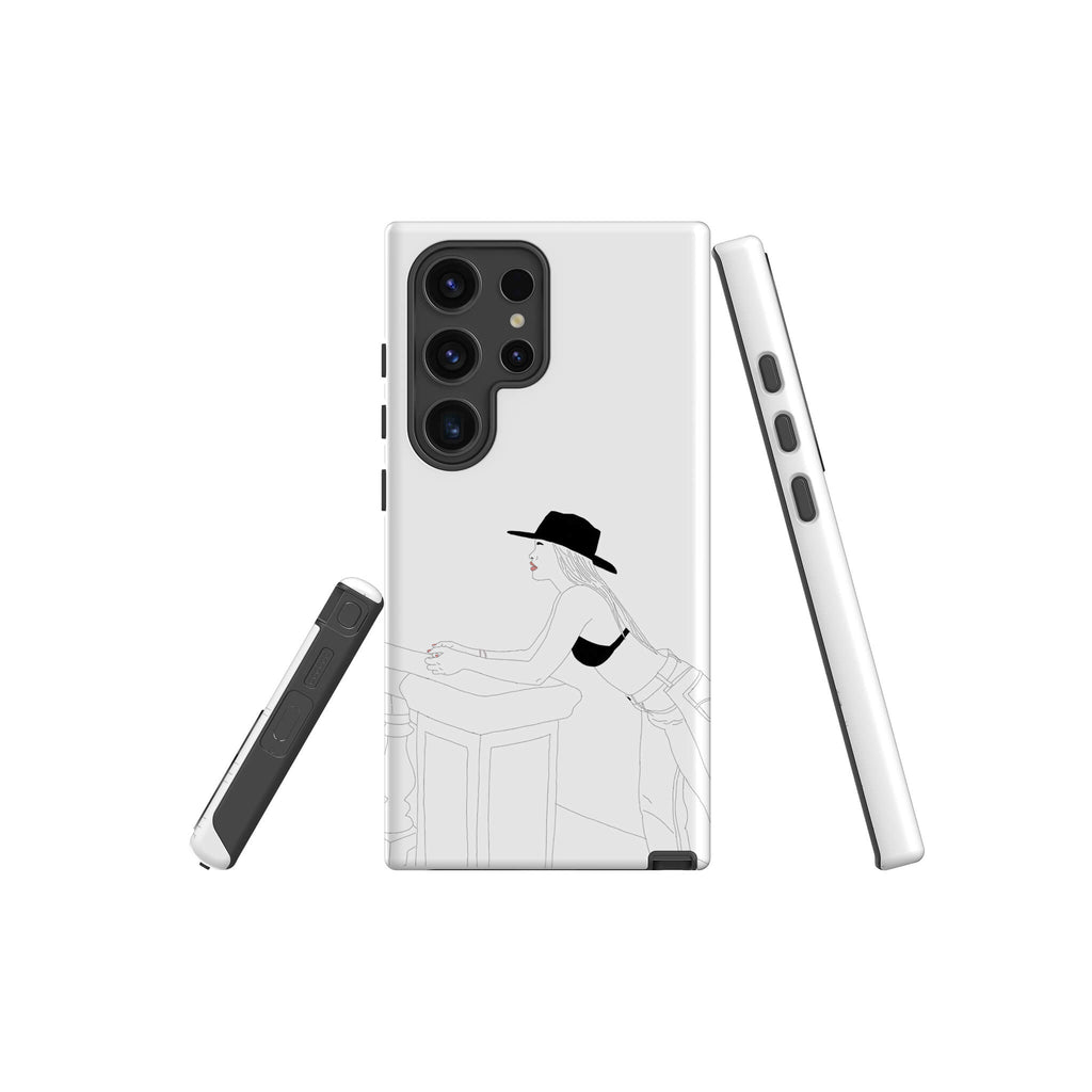 Cowgirl by Keagan Haight Tough Case for Samsung Galaxy — Finnaij