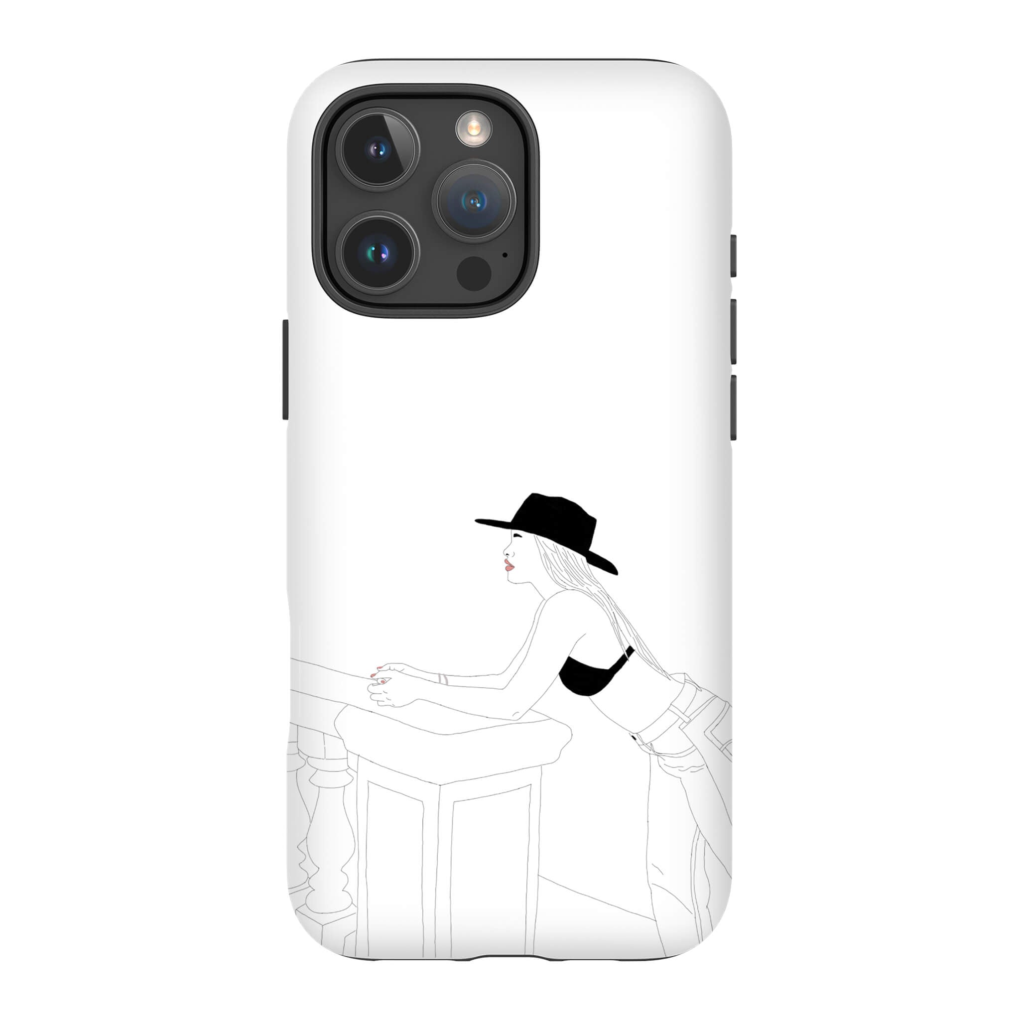 Cowgirl by Keagan Haight Tough Case for iPhone — Finnaij