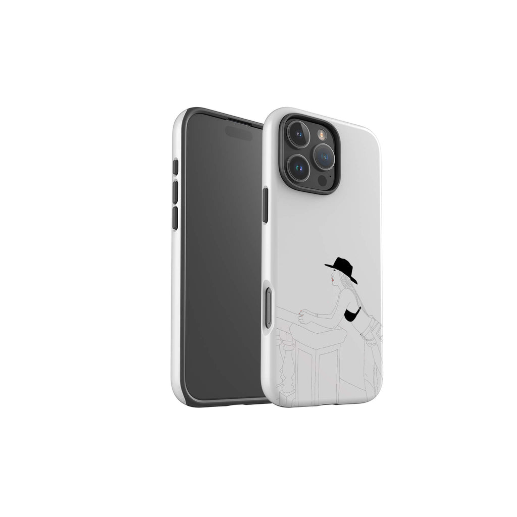 Cowgirl by Keagan Haight Tough Case for iPhone — Finnaij
