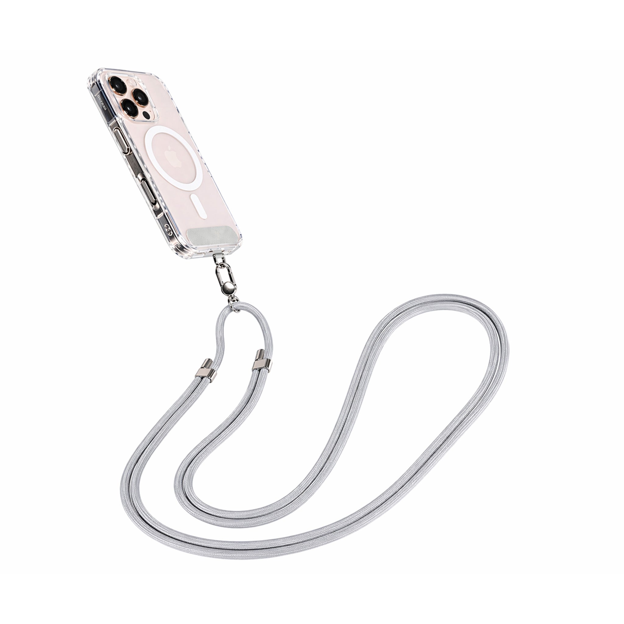 Crossbody Adjustable Phone Strap — Grey — Finnaij