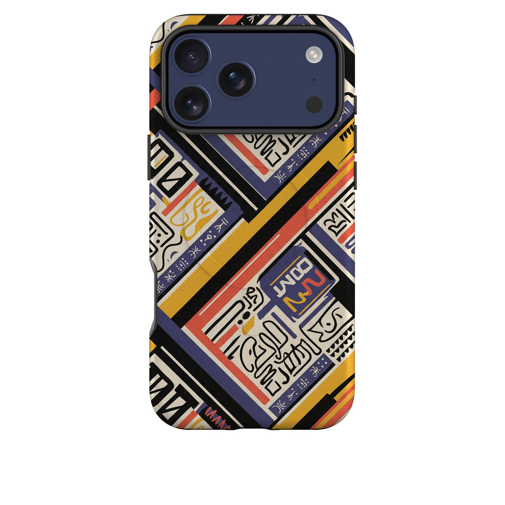 Danfo After Dark by Ada Okoye — MagSafe Tough Case for iPhone — Finnaij
