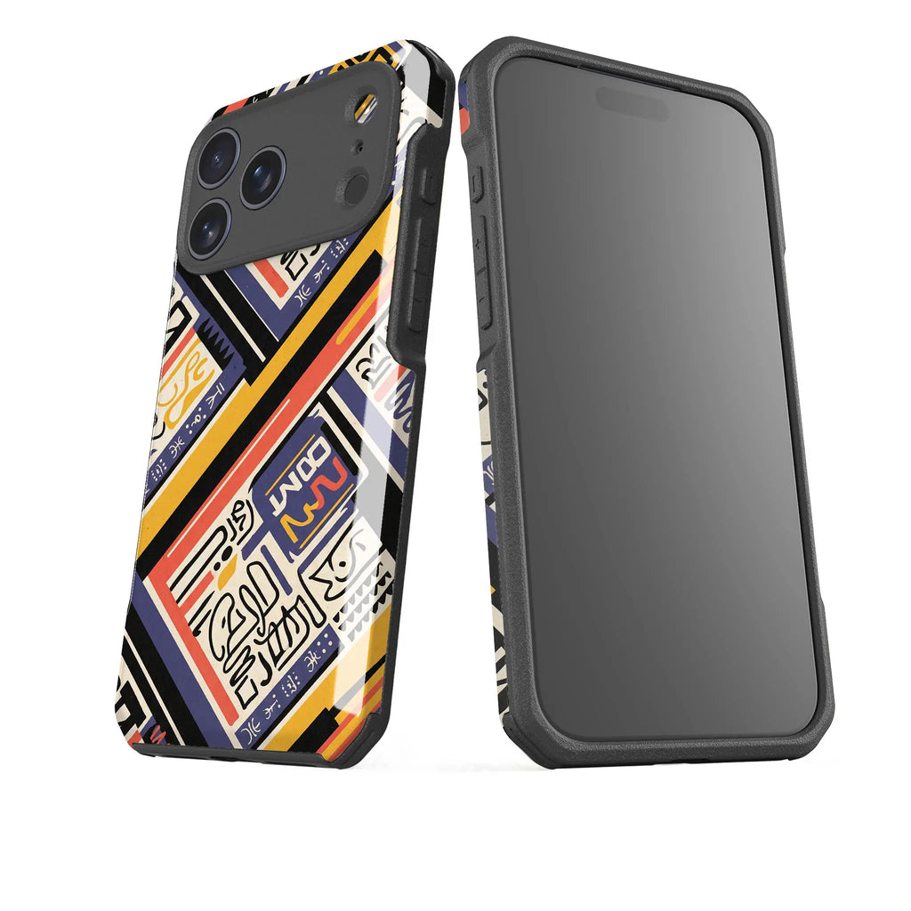Danfo After Dark by Ada Okoye — Impact Armour MagSafe Case for iPhone — Finnaij