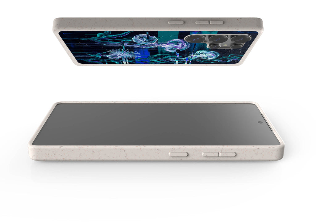 Deep-Sea Underwater Botanical Fantasy by Frida Lövström — Samsung Galaxy Bio-degradable Case — Finnaij