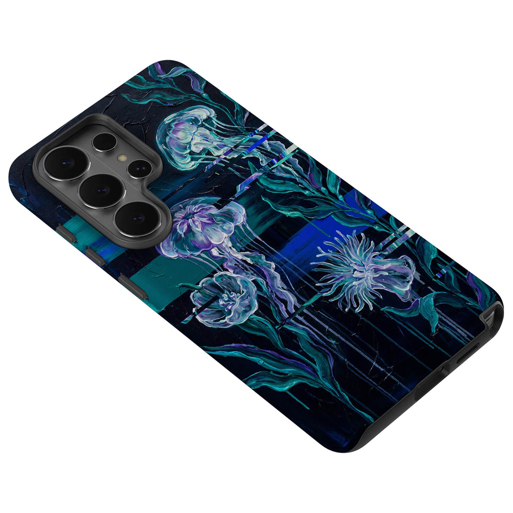 Deep-Sea Underwater Botanical Fantasy by Frida Lövström — Tough Case for Samsung — Finnaij