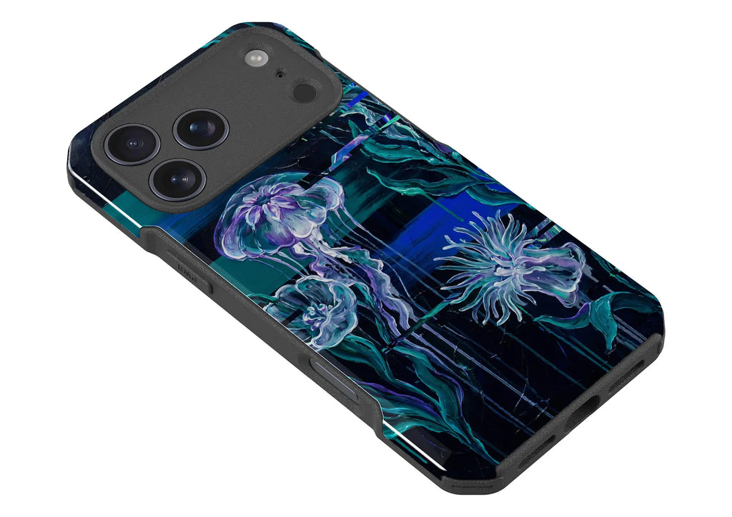 Deep-Sea Underwater Botanical Fantasy by Frida Lövström — Impact Armour MagSafe Case for iPhone — Finnaij