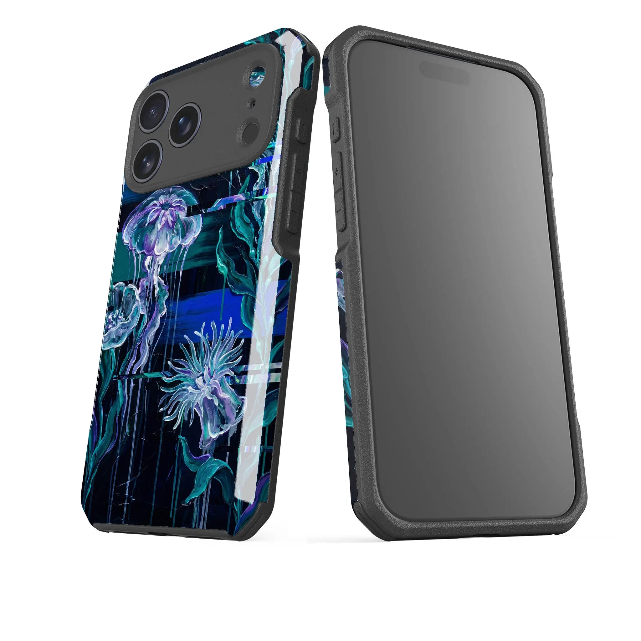 Deep-Sea Underwater Botanical Fantasy by Frida Lövström — Impact Armour MagSafe Case for iPhone — Finnaij