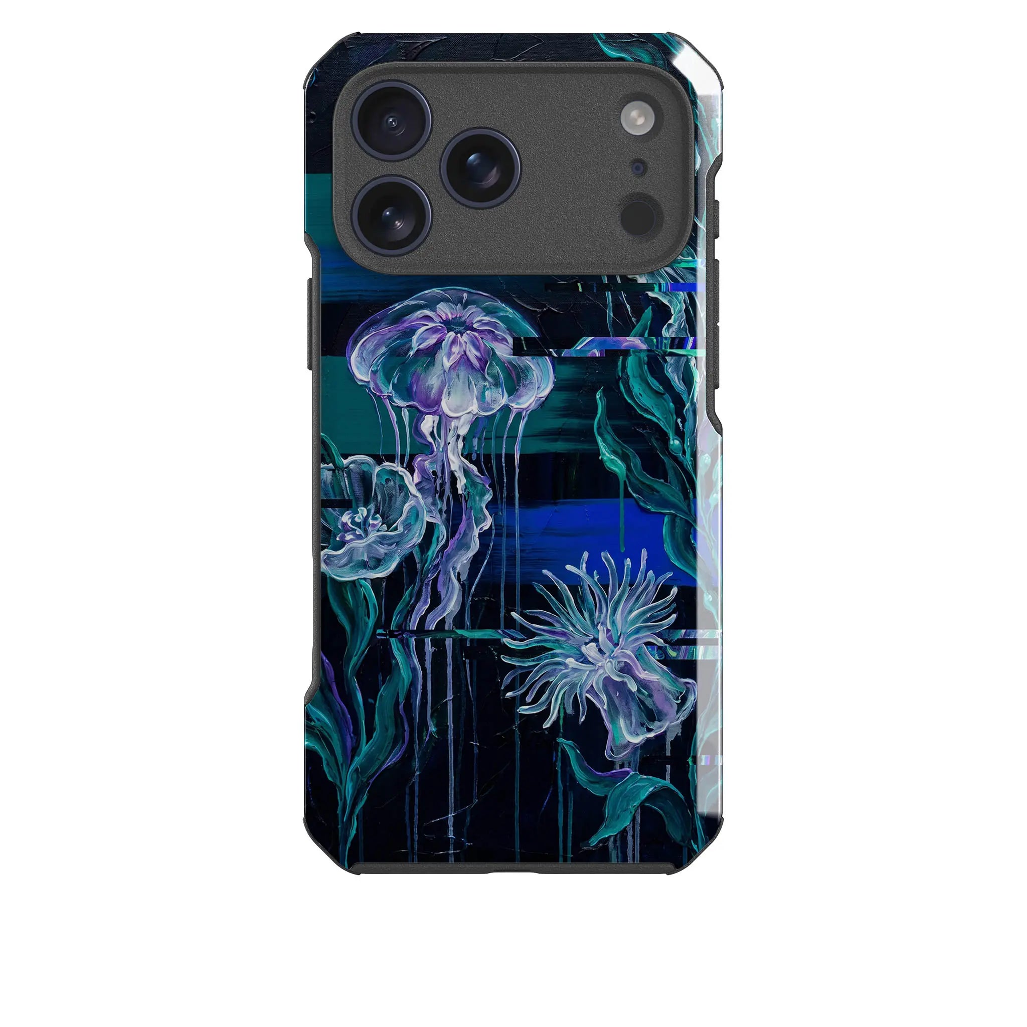 Deep-Sea Underwater Botanical Fantasy by Frida Lövström — Impact Armour MagSafe Case for iPhone — Finnaij