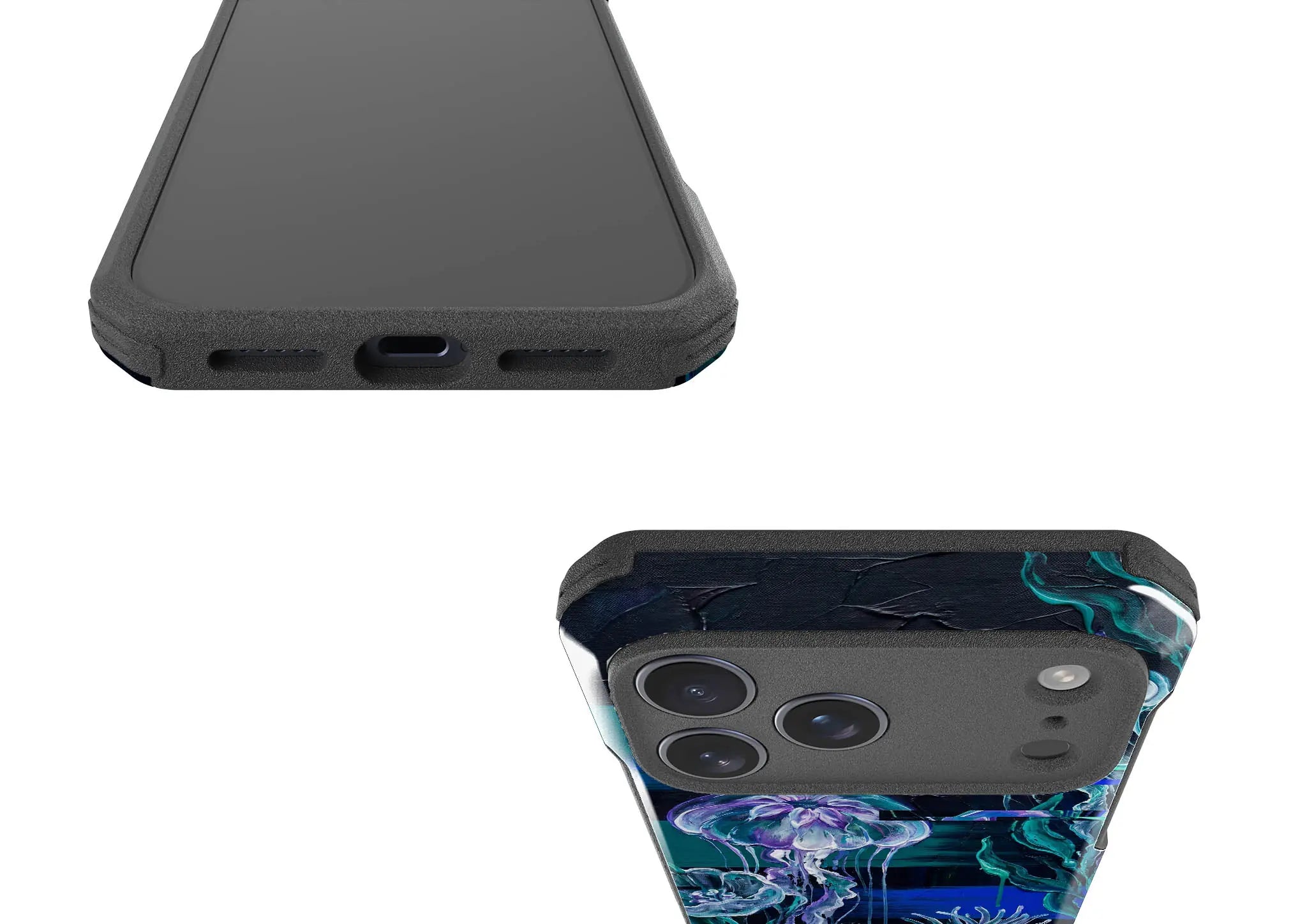 Deep-Sea Underwater Botanical Fantasy by Frida Lövström — Impact Armour MagSafe Case for iPhone — Finnaij