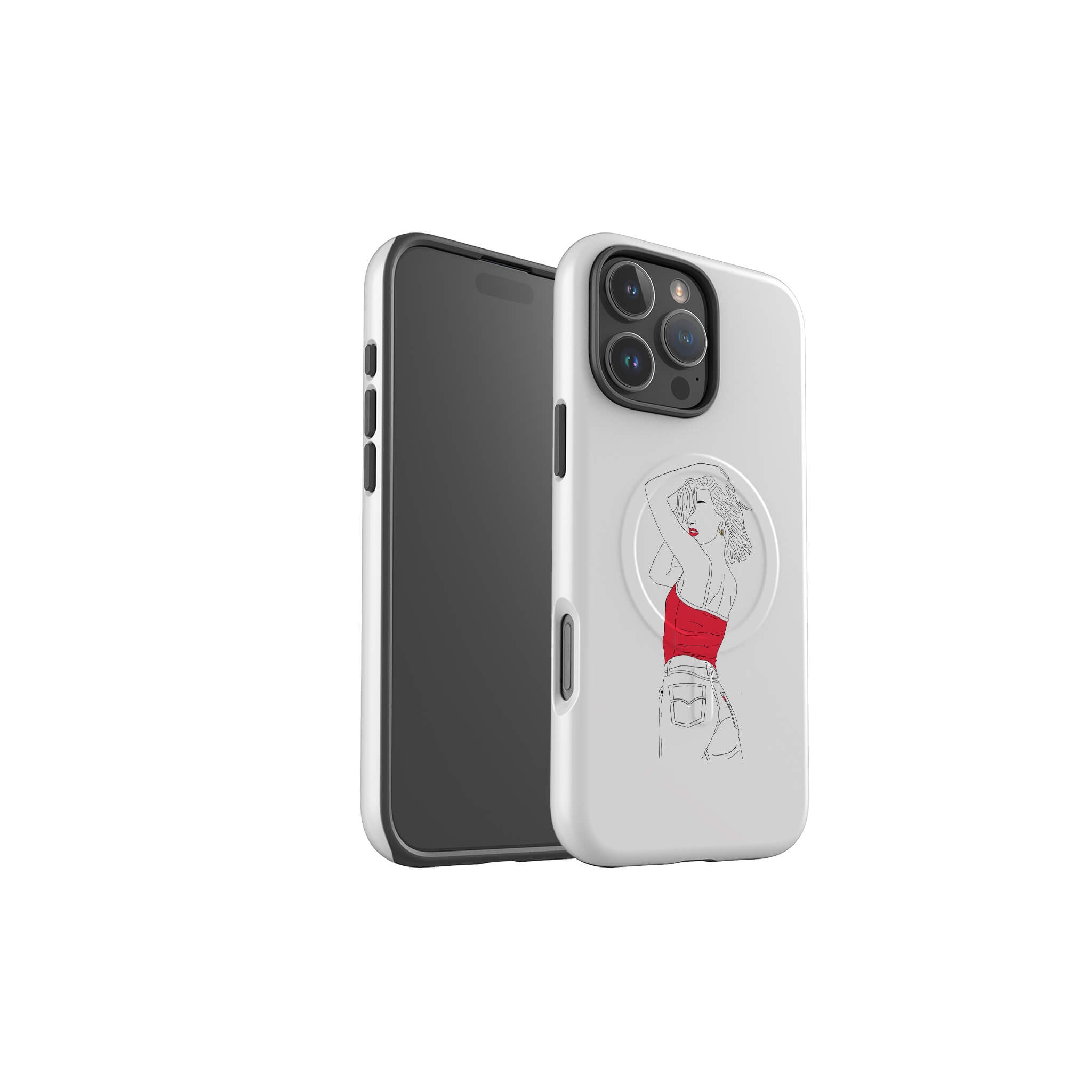 Double Take by Keagan Haight — Magsafe Tough Case for iPhone — Finnaij