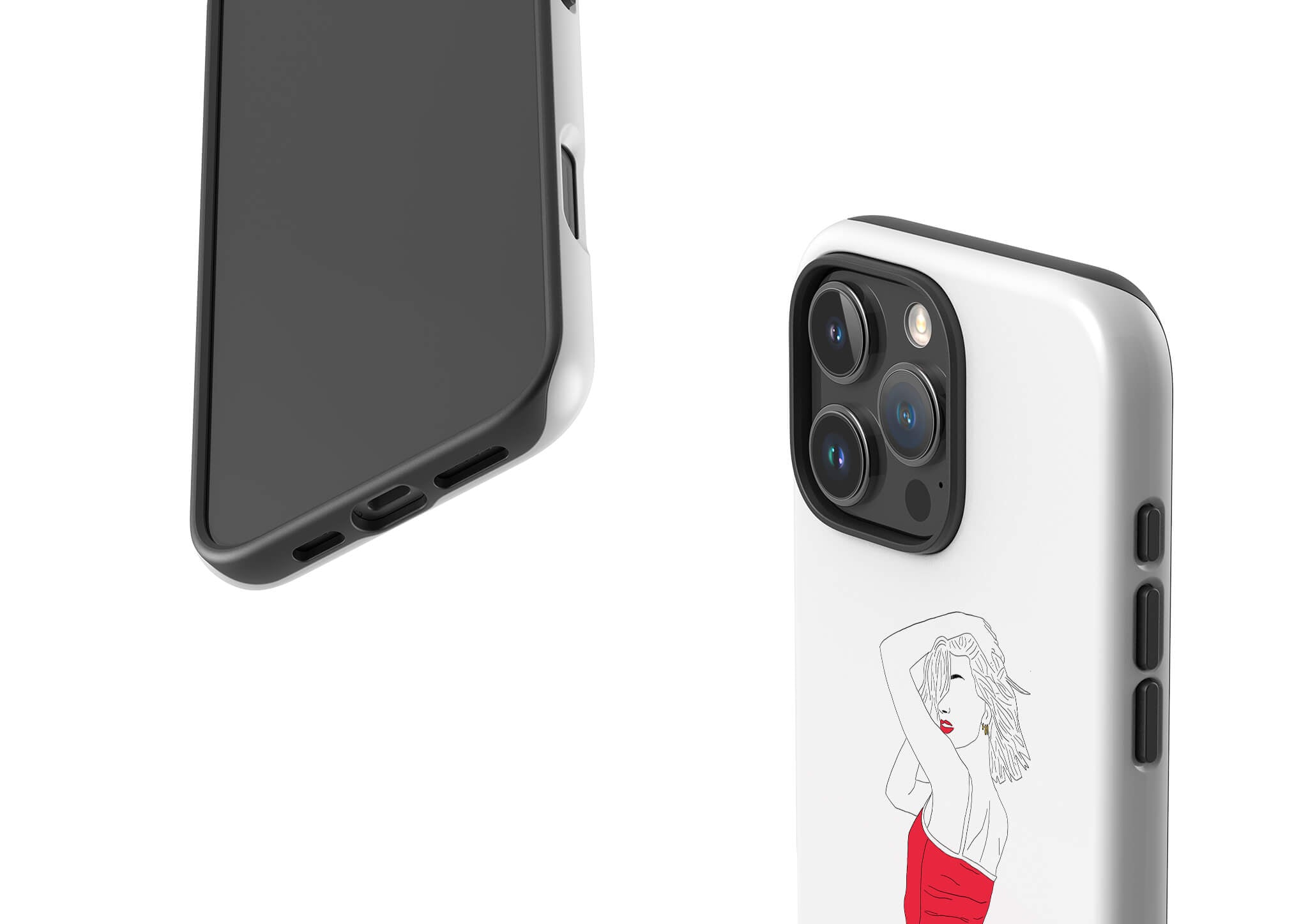 Double Take by Keagan Haight Tough Case for iPhone — Finnaij