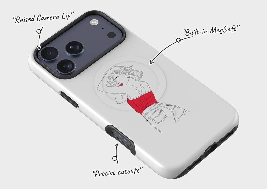 Double Take by Keagan Haight — Magsafe Tough Case for iPhone — Finnaij
