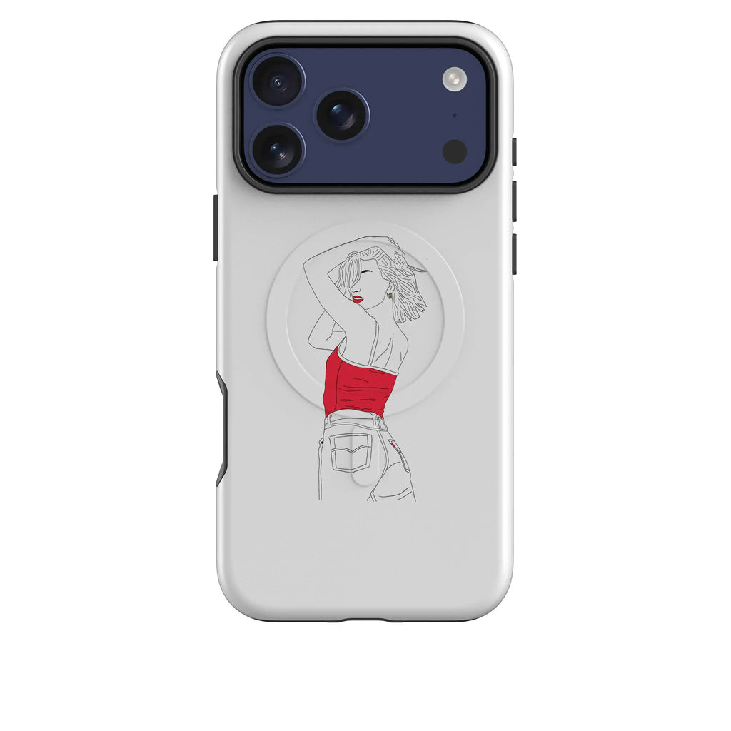 Double Take by Keagan Haight — Magsafe Tough Case for iPhone — Finnaij