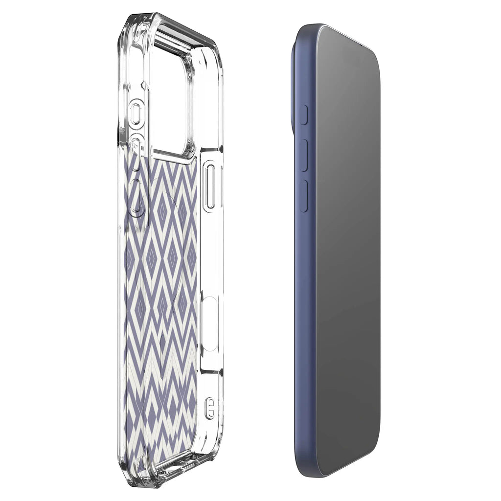 Double Veil — Magsafe Clear Impact Case for iPhone — Finnaij
