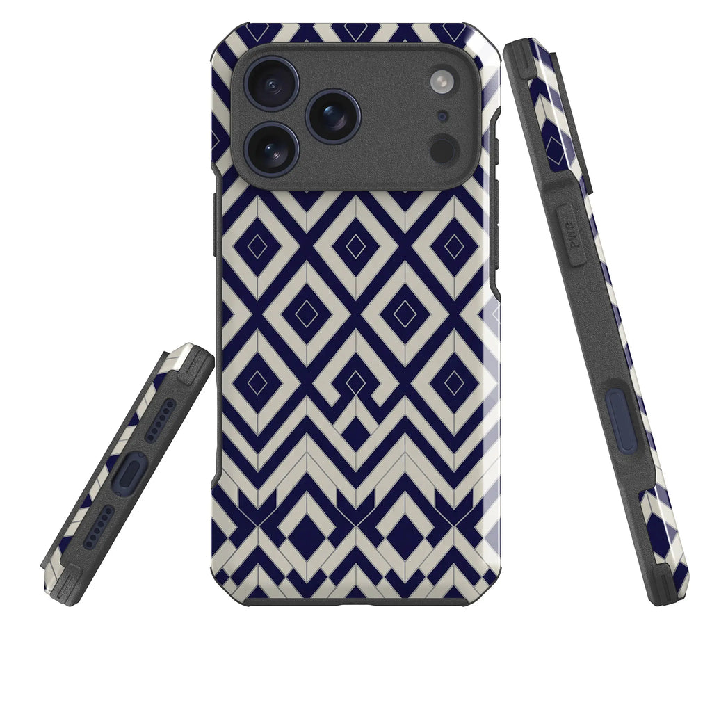 Double Veil — Impact Armour MagSafe Case for iPhone — Three Quarter — Finnaij