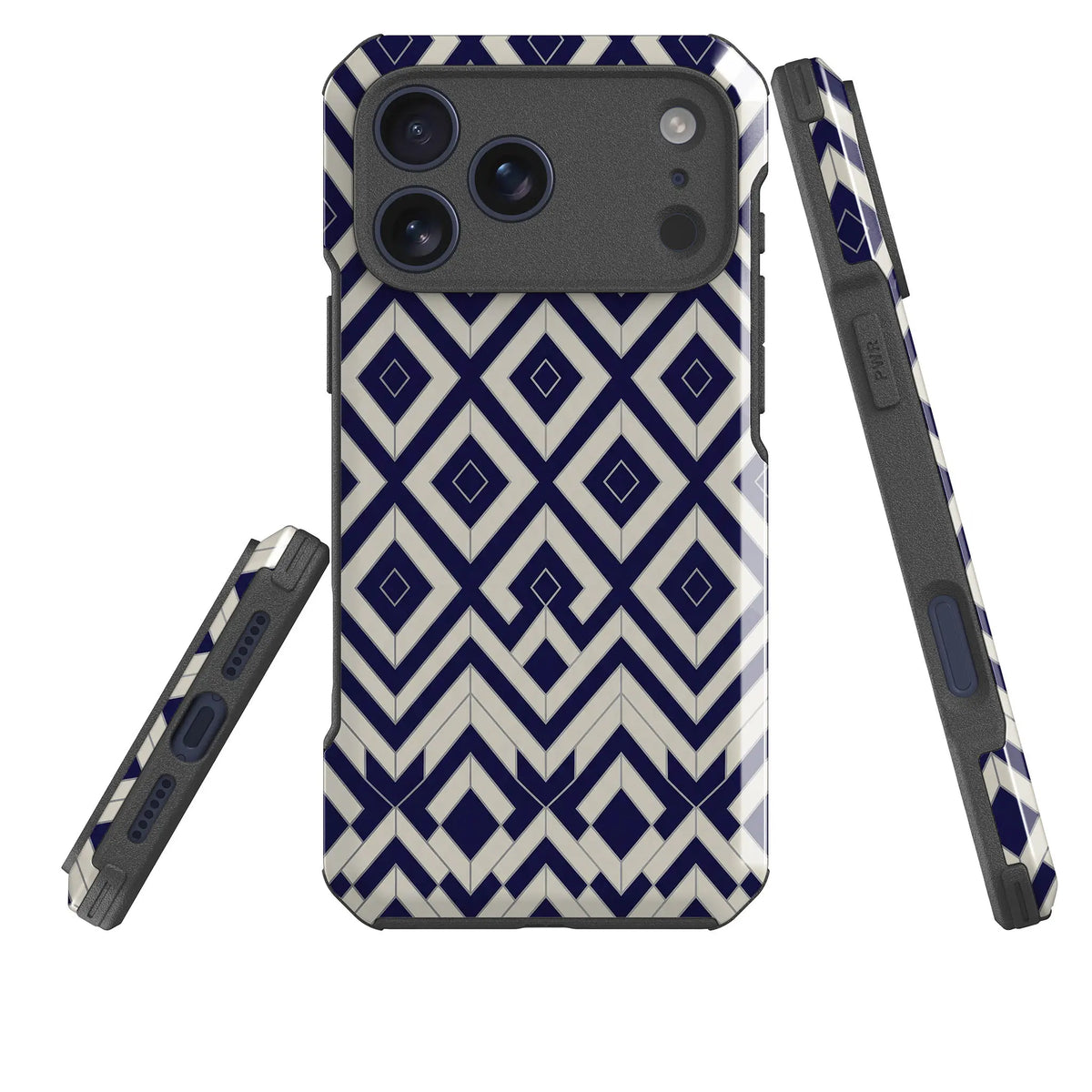 Double Veil — Impact Armour MagSafe Case for iPhone — Three Quarter — Finnaij