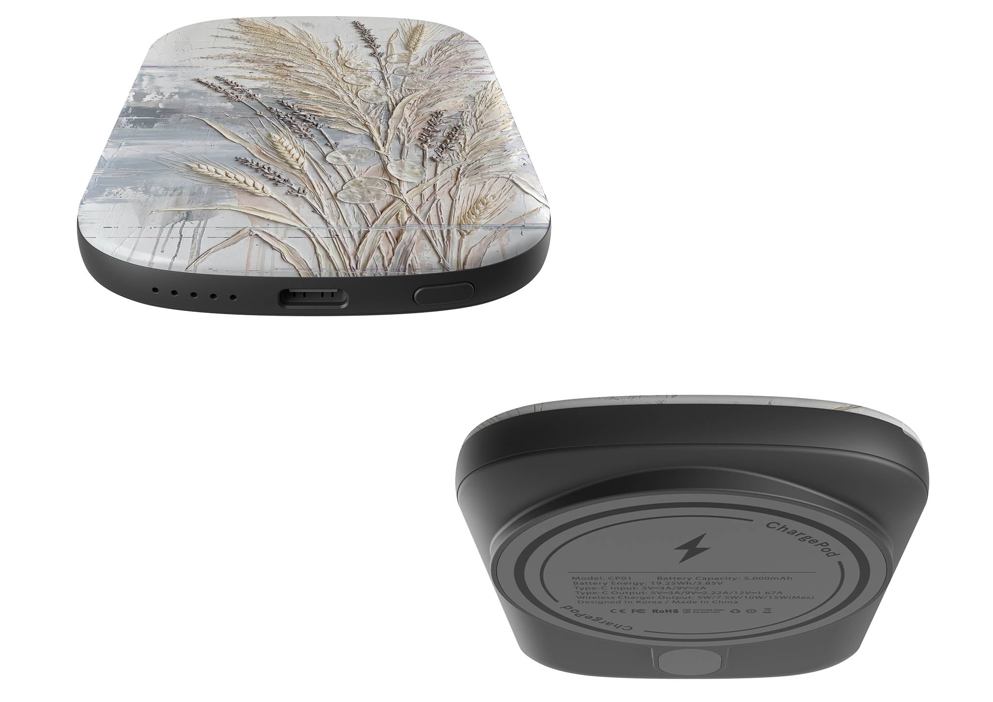 Dried Flowers and Grasses by Frida Lövström — MagSafe CHARGEPOD — Finnaij