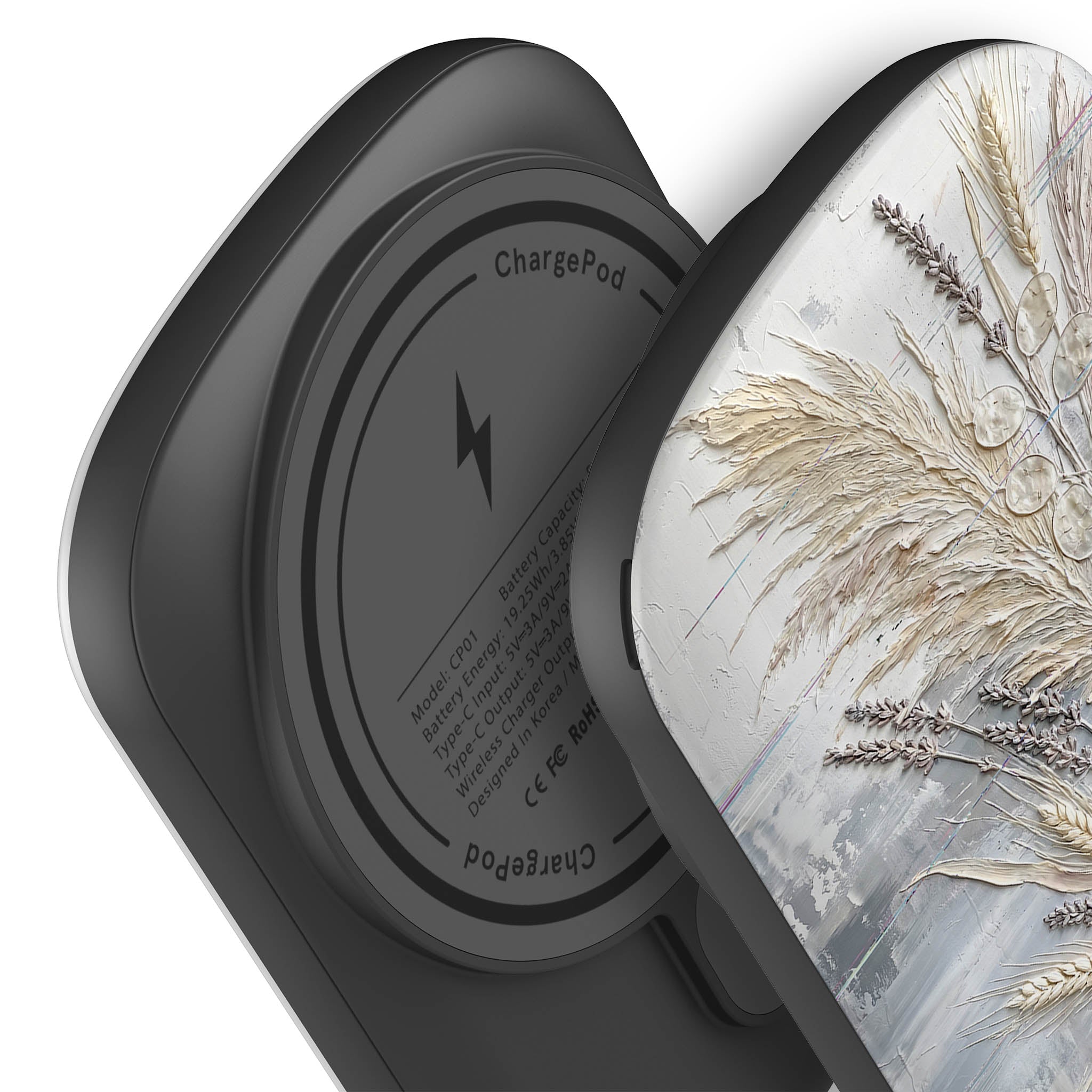 Dried Flowers and Grasses by Frida Lövström — MagSafe CHARGEPOD — Finnaij