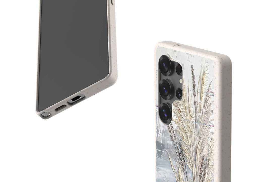 Dried Flowers and Grasses by Frida Lövström — Samsung Galaxy Bio-degradable Case — Finnaij
