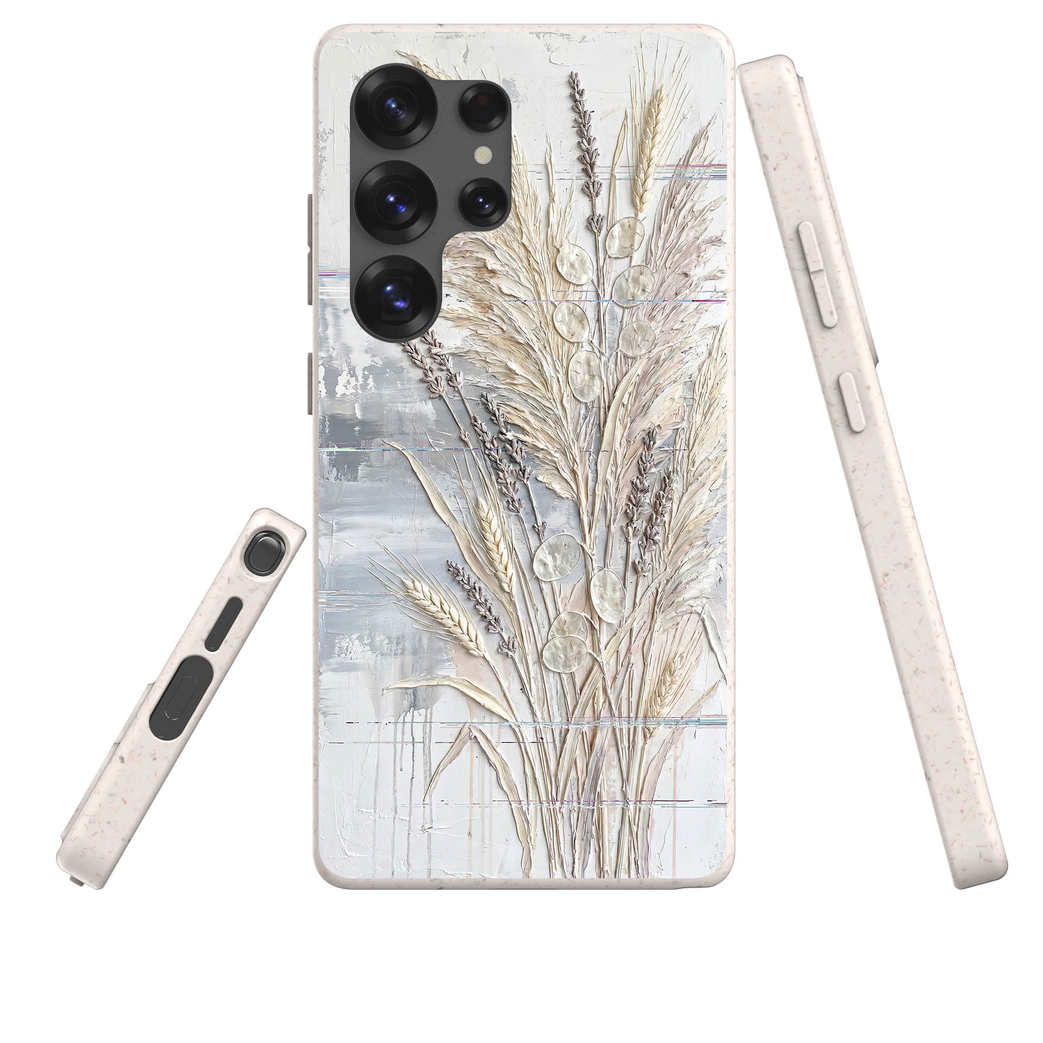 Dried Flowers and Grasses by Frida Lövström — Samsung Galaxy Bio-degradable Case — Three Quarter — Finnaij