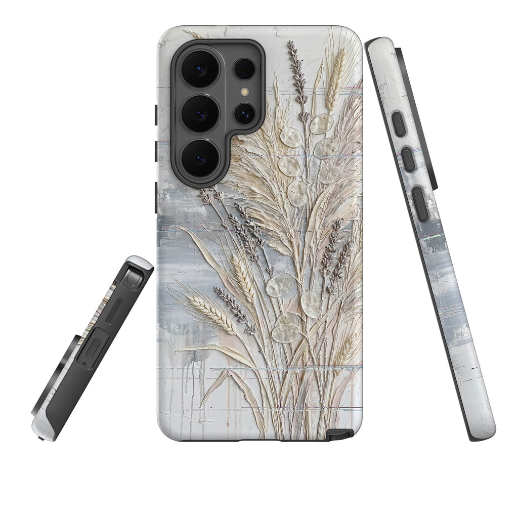 Dried Flowers and Grasses by Frida Lövström — Tough Case for Samsung — Three Quarter — Finnaij