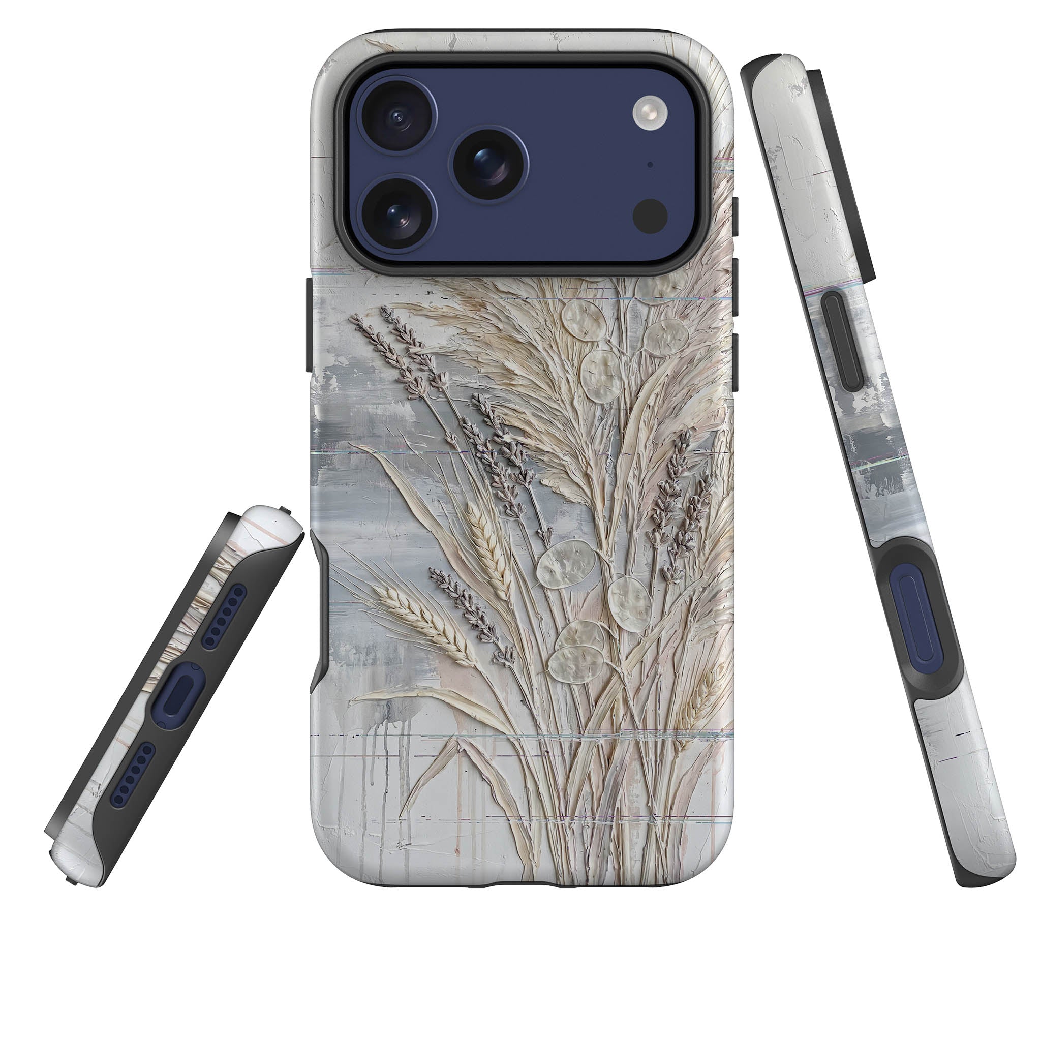 Dried Flowers and Grasses by Frida Lövström — Tough Case for iPhone — Three Quarter — Finnaij