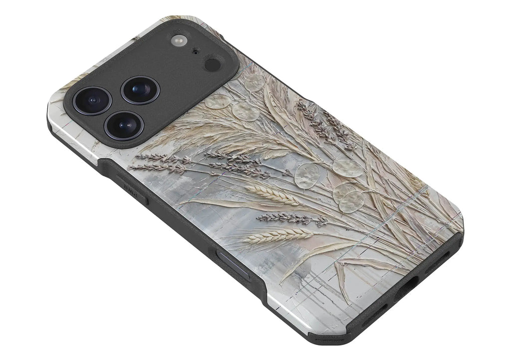 Dried Flowers and Grasses by Frida Lövström — Impact Armour MagSafe Case for iPhone — Finnaij