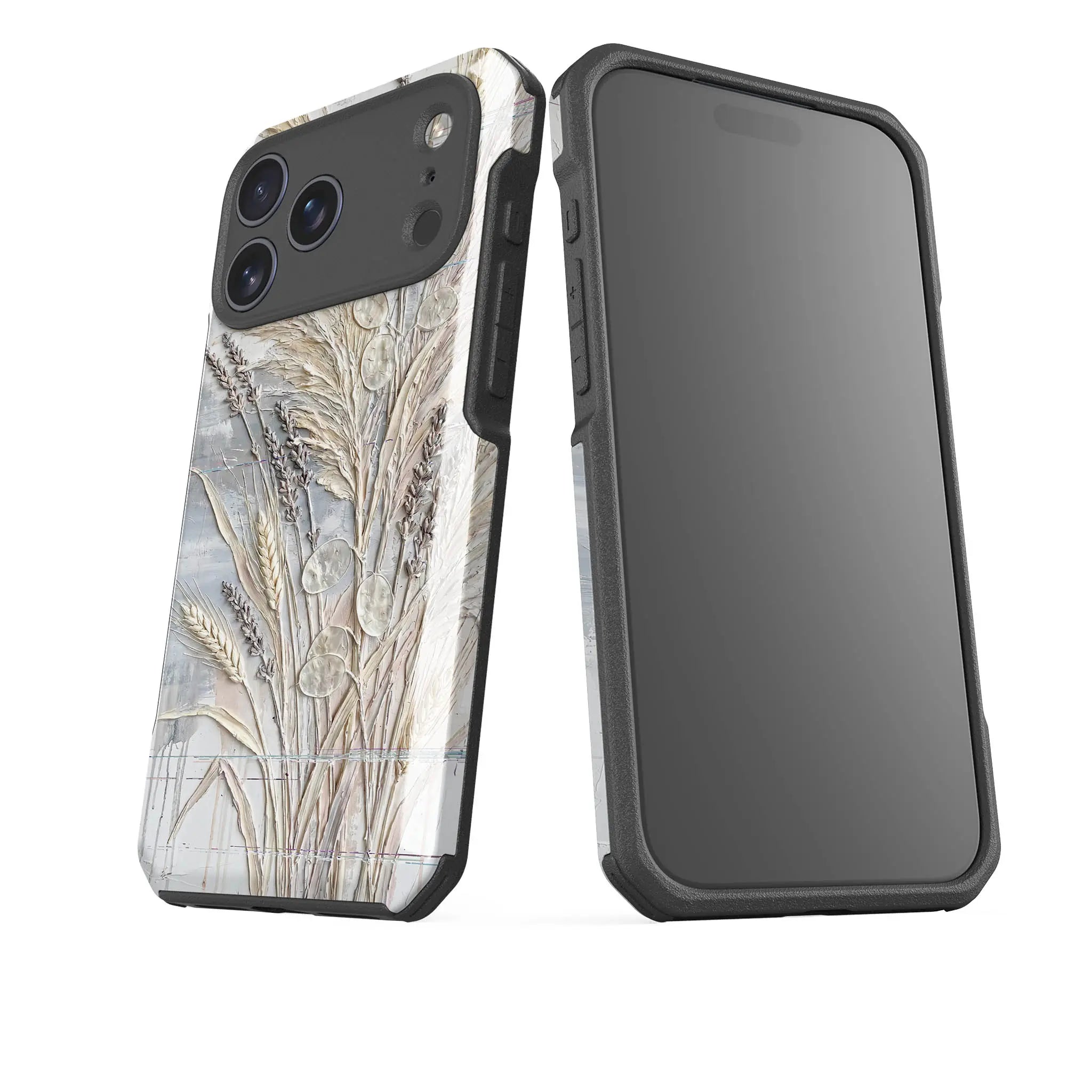 Dried Flowers and Grasses by Frida Lövström — Impact Armour MagSafe Case for iPhone — Finnaij