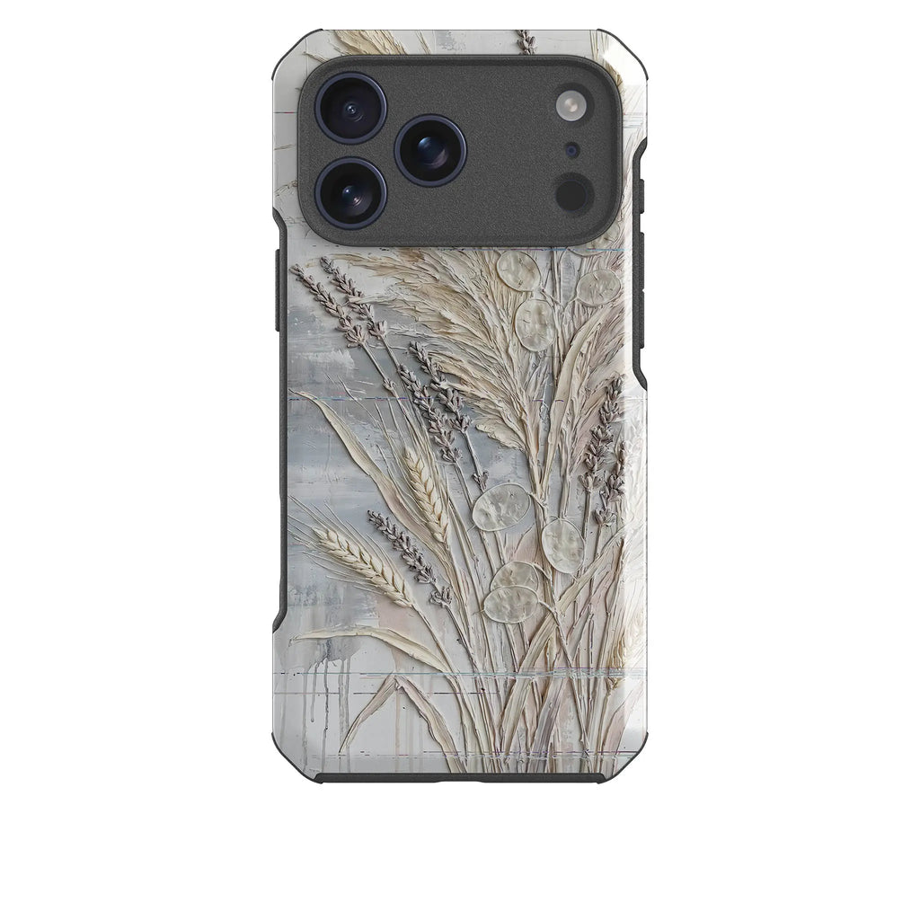 Dried Flowers and Grasses by Frida Lövström — Impact Armour MagSafe Case for iPhone — Finnaij
