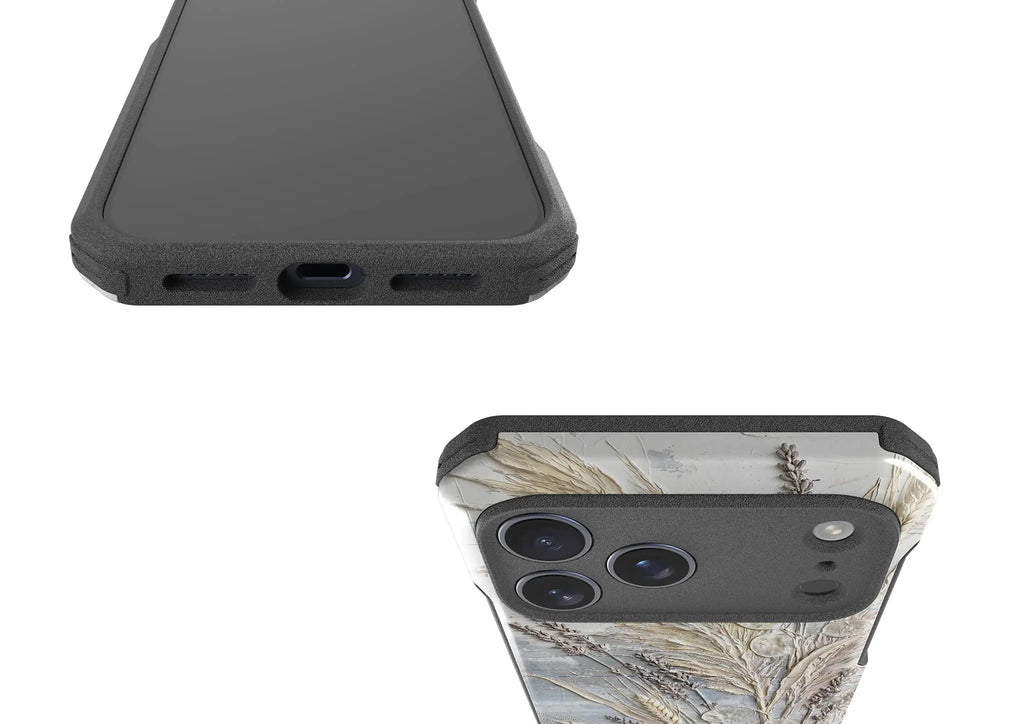 Dried Flowers and Grasses by Frida Lövström — Impact Armour MagSafe Case for iPhone — Finnaij