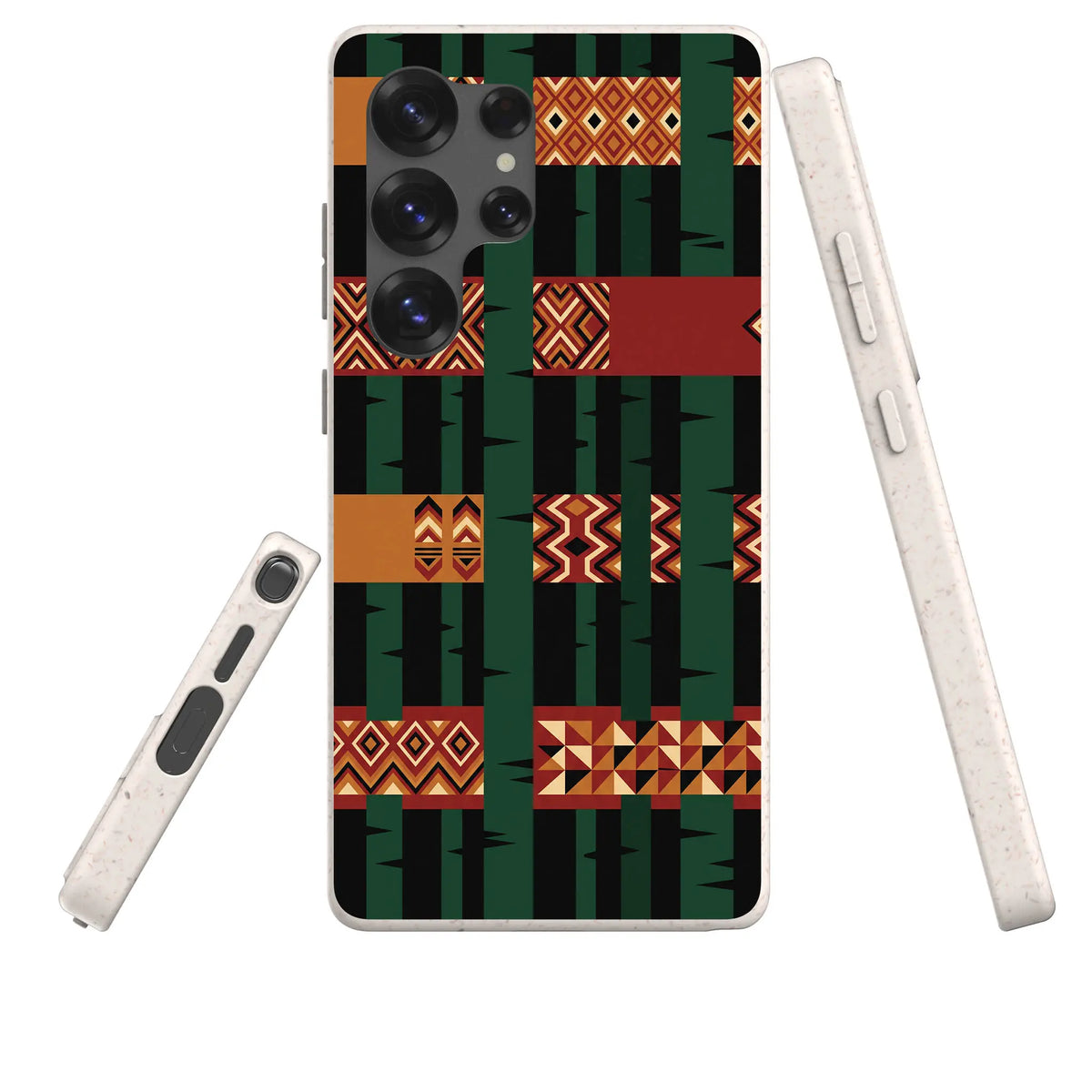 Egungun & the Birch — Samsung Galaxy Bio-degradable Case — Three Quarter — Finnaij