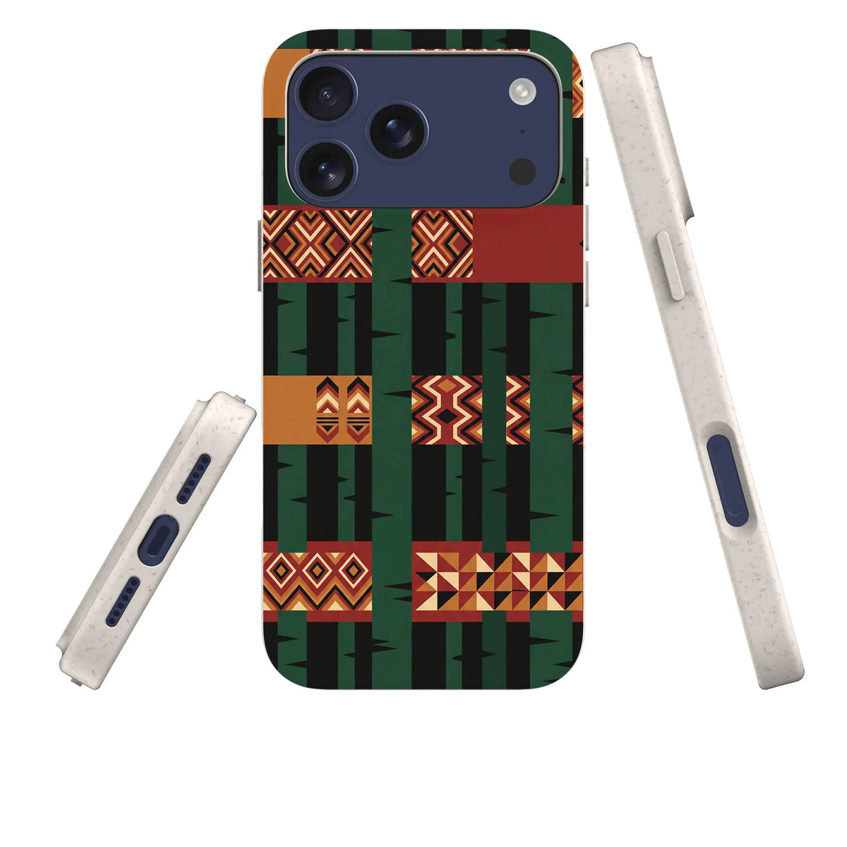 Egungun & the Birch — iPhone Bio-degradable Case — Three Quarter — Finnaij
