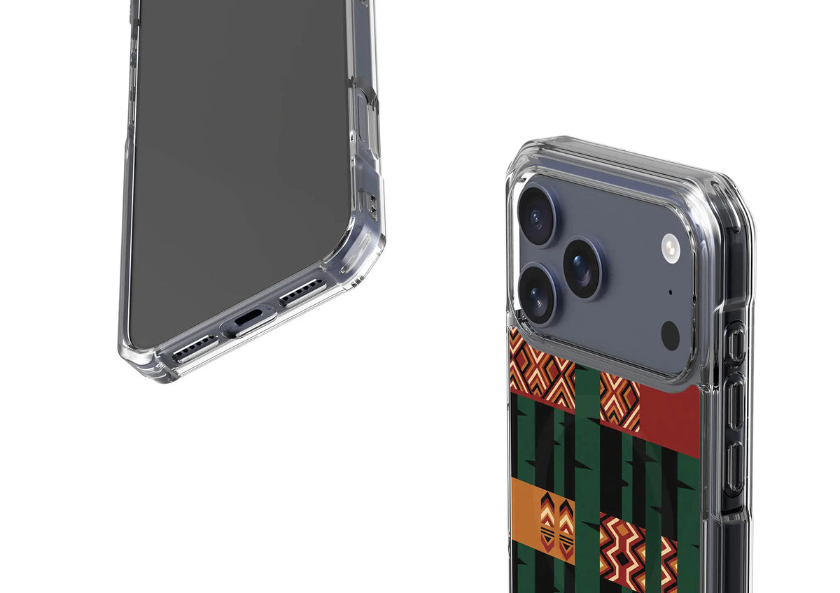 Egungun & the Birch — Magsafe Clear Impact Case for iPhone — Finnaij
