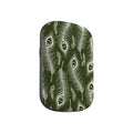 Feathers in Bloom Army Green — MagSafe CHARGEPOD — Finnaij