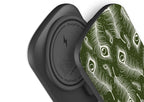 Feathers in Bloom Army Green MagSafe CHARGEPOD — Finnaij