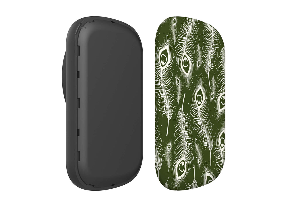 Feathers in Bloom Army Green MagSafe CHARGEPOD — Finnaij