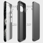 Feathers in Bloom Black — Tough Case for Google — Finnaij