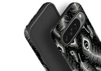 Feathers in Bloom Black — Tough Case for Google — Finnaij
